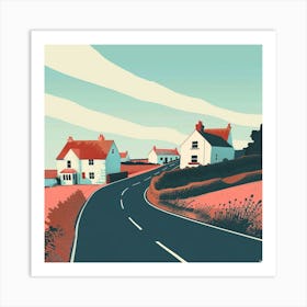 Road To Wiltshire Art Print