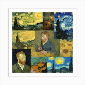 Van Gogh Starry Night Art Print