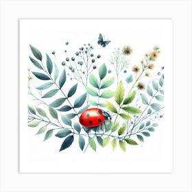 Ladybird 1 Art Print