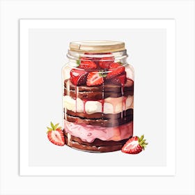 Ice Cream In A Jar 1 Art Print