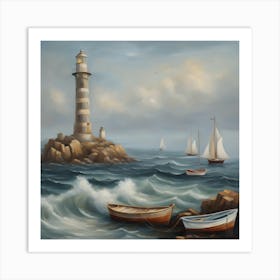 Lighthouse Art Print