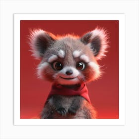 Raccoon 7 Art Print