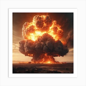 Explosive. Art Print