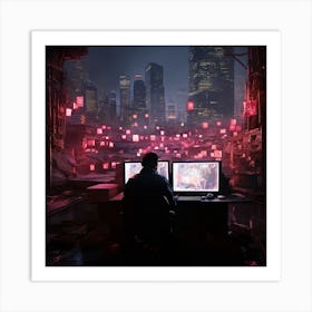 Cyberpunk 3 Art Print