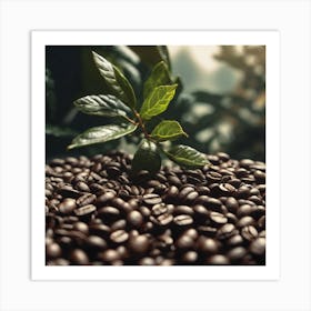 Coffee Beans 51 Art Print