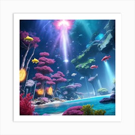 Underwater World Art Print