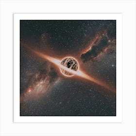 black neutron star Art Print