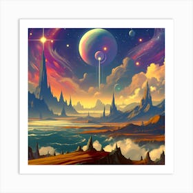 Land Of Fantasy 16 Art Print