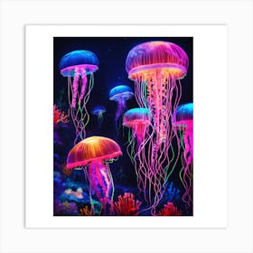 Jellyfish 6 Art Print