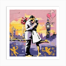 Loved up Art Print