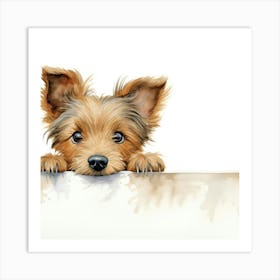 Yorkshire Terrier Puppy Art Print