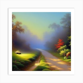 The Path Art Print