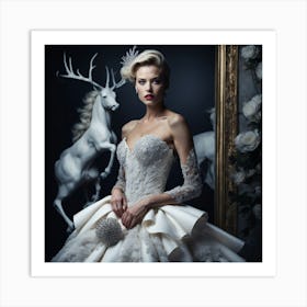Wedding Dress 29 Art Print