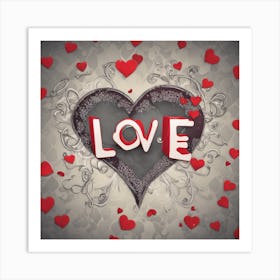 Love Stock Videos & Royalty-Free Footage Art Print