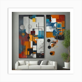 Abstract Painting 4 Art Print