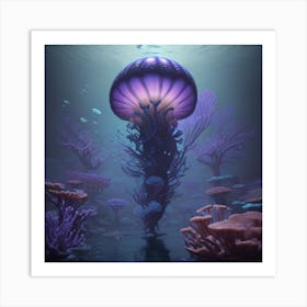 Jellyfish Art Print