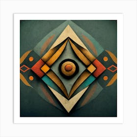 Iconic Medallion - #16 Art Print