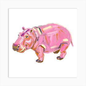 Hippopotamus 03 Art Print