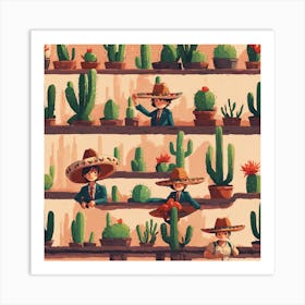 Cactus 77 Art Print