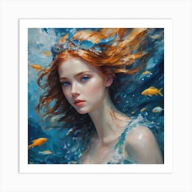 Mermaid Art Print