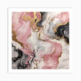 Marble Art Print