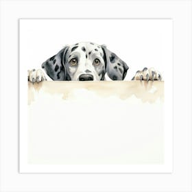 Dalmatian Dog 3 Art Print