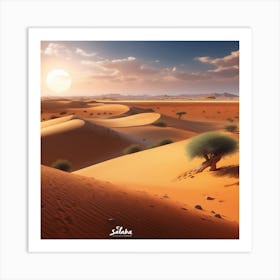 Sahara Desert 173 Art Print