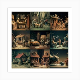 Miniatures Art Print