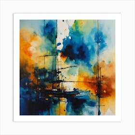 Sailboat Art Print