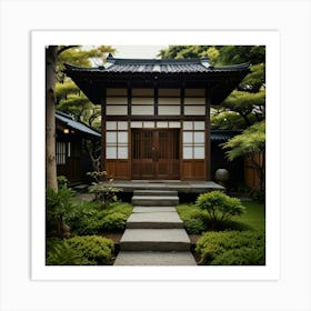 Japanese House Art Print 10 Art Print