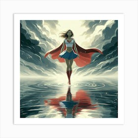 Supergirl 6 Art Print