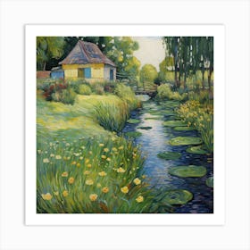 Impressionist Threads: Monet's Knitted Florals
Blossom Dreams Art Print