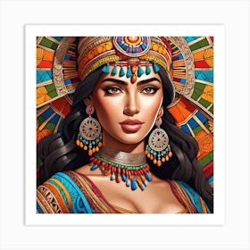 Egyptian Woman 1 Art Print