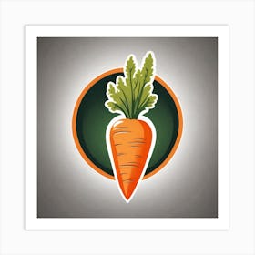 Carrot Stock Videos & Royalty-Free Footage 1 Art Print