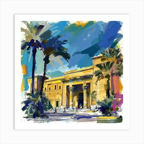 Egyptian Museum 1 Art Print