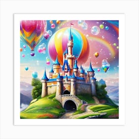 Cinderella Castle 15 Art Print