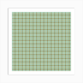 Checkered Fabric 9 Art Print