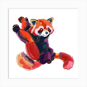 Red Panda 01 Art Print