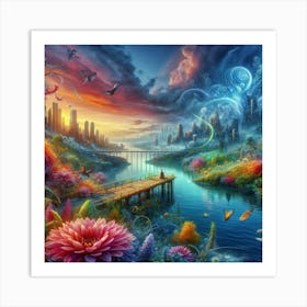 Dreamscape 2 Art Print