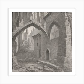 St John'S Abbey Art Print