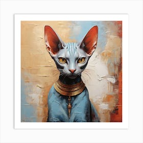 Sphinx-cat 10 Art Print