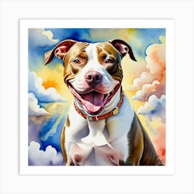 Dog Painting 1 Art Print