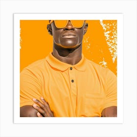 Man In Sunglasses Art Print