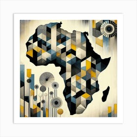 The Wild Continent Art Print