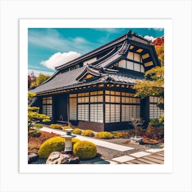 Japanese House Photo (1) Art Print