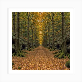 Autumn Forest Art Print