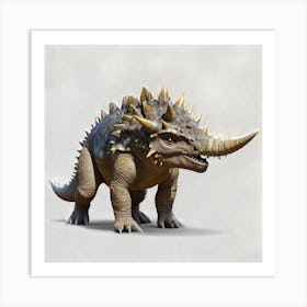 Triceratops 9 Art Print