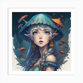 Mushroom Fairy Vol. 1 1 Art Print