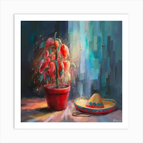 Mexican Pepper 1 Art Print