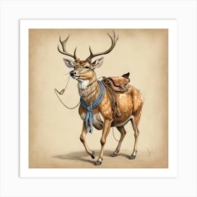 Deer! 37 Art Print